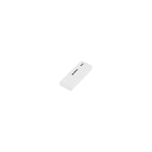 Goodram UME2 8GB USB 2.0 Tipo A, Blanco, Lectura 20MB/s, Escritura 5MB/s, Plástico