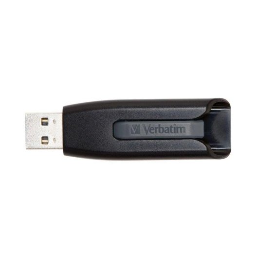 USB-Stick Verbatim Store 'n' Go V3 64GB USB 3.0 Schwarz Grau Retraktives Design