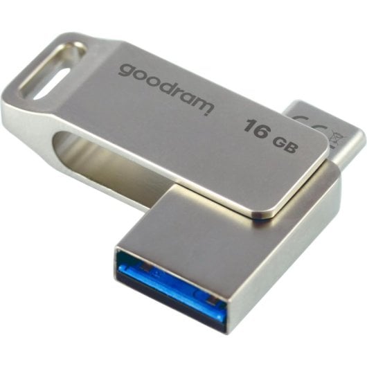 Goodram ODA3 16GB USB Type-A / USB Type-C 3.2 Gen 1 Velocità 60 MB/s Argento