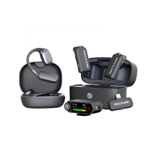 Système sans fil Hollyland LARK MAX 2 Combo Ultime 2 émetteurs 3 récepteurs sans fil