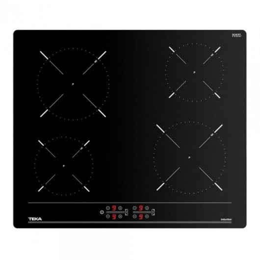 Placa de Indução Integrada Teka IBC 64000 TTC 60 cm 4 Zonas Vidro Cerâmico Preto