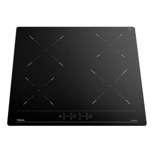 Placa de Indução Integrada Teka IBC 64000 TTC 60 cm 4 Zonas Vidro Cerâmico Preto