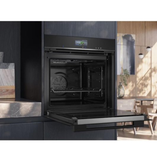 Horno eléctrico Siemens HS736G3B1 71 litros Negro/Inox con autolimpieza y Home Connect