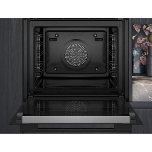 Horno eléctrico Siemens HS736G3B1 71 litros Negro/Inox con autolimpieza y Home Connect