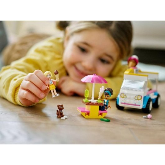 Camionete de Sorvete LEGO Friends 41715 para crianças a partir de 4 anos