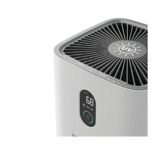 Purificador de Ar Whirlpool AP330W 300 m³/h com Filtros HEPA e Luz UV para 36 m²