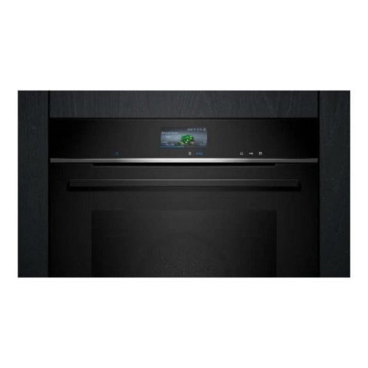 Forno elétrico Siemens HR776G1B1 71 L Preto com função autolimpeza e controle por voz