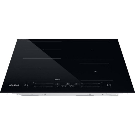 Placa inducción Whirlpool WFS5060CPBF 7200W 59cm, 4 zonas FlexiCook Touch Control Negro