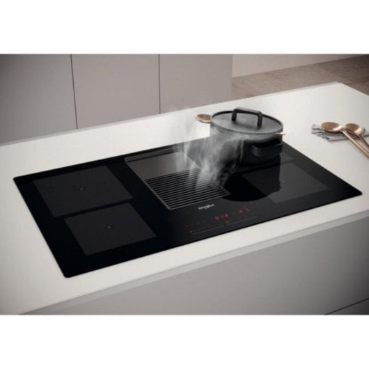 Placa de inducción Whirlpool WVH92KFKIT/1 83 cm 4 zonas Touch Vidrio-cerámica Negro Integrada