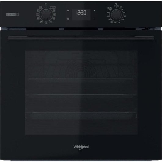 Forno elétrico Whirlpool OMSK58RU1SB 71L Preto com funções multifuncionais e autolimpeza