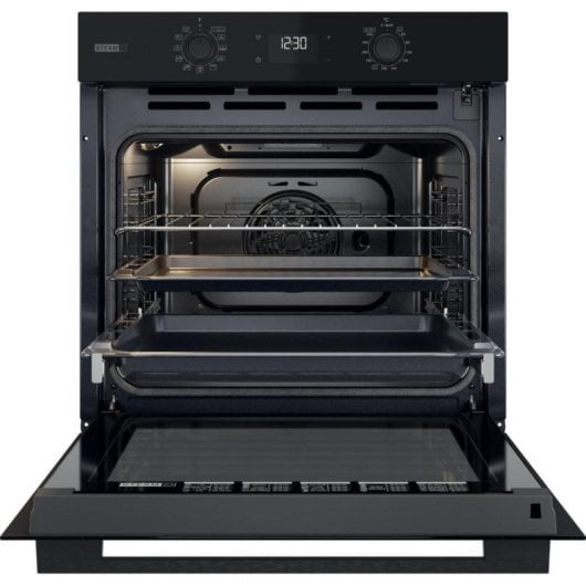 Forno elétrico Whirlpool OMSK58RU1SB 71L Preto com funções multifuncionais e autolimpeza