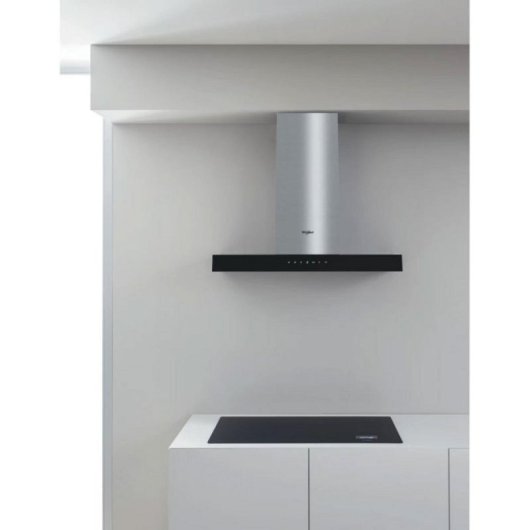 Campana extractora Whirlpool WHBS62FLTK/1 Canalizado/Recirculación 60cm LED 8 velocidades Inoxidable