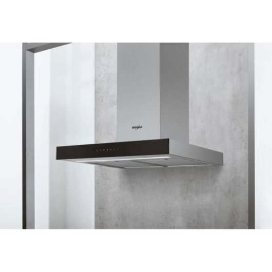 Campana extractora Whirlpool WHBS62FLTK/1 Canalizado/Recirculación 60cm LED 8 velocidades Inoxidable