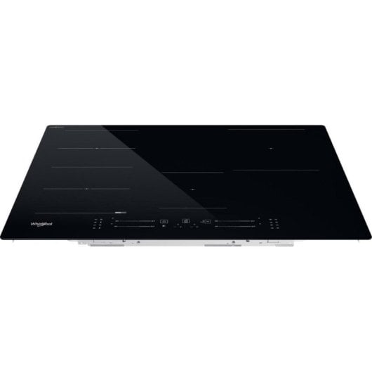 Placa de Inducción Whirlpool WFS1577CPNE 77cm 7200W 4 Zonas FlexiSide Vidrio Negro Integrable
