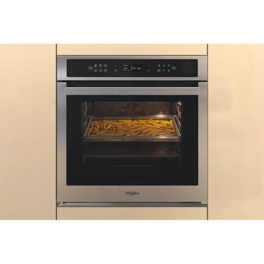 Forno elétrico Whirlpool AKZ9S8271IX 73L Inox com autolimpeza hidrolítica e pirolítica