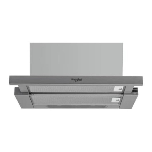Exaustor Whirlpool AKR 634 GY/3 Canalizado 60cm semintegrado LED filtro carbono