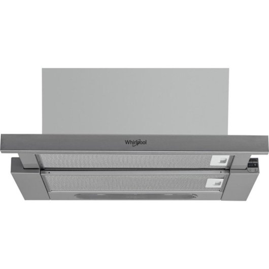 Exaustor Whirlpool AKR 634 GY/3 Canalizado 60cm semintegrado LED filtro carbono