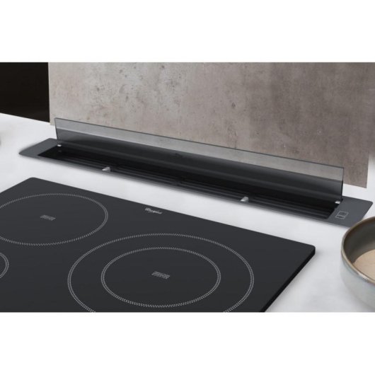 Campana extractora Whirlpool WDO-93-FBK Canalización 86cm con control táctil y 3 velocidades