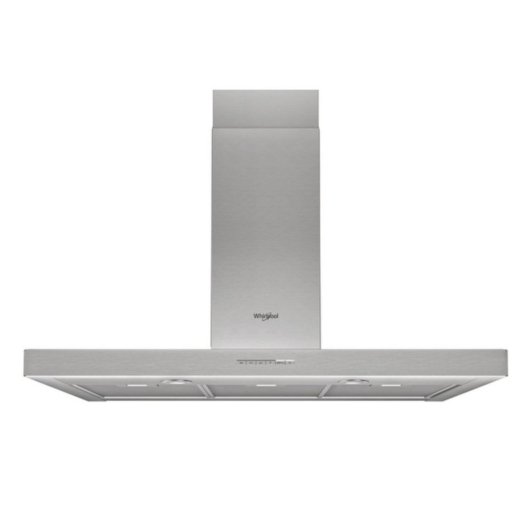 Campana extractora Whirlpool WHBS93FLEX Ducto/Recirculación 90cm Inox LED ZenMode