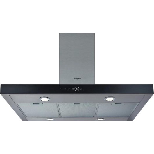 Exaustor Whirlpool AKR 504 IX/1 Canalizado 100cm 4 velocidades LED Inoxidável