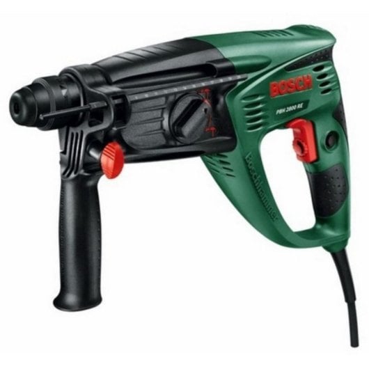 Martillo perforador eléctrico 720W, 2,6J, 1450RPM, sin llave, 4000 ppm, 3kg, negro/verde
