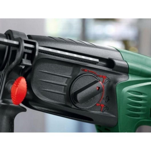 Martillo perforador eléctrico 720W, 2,6J, 1450RPM, sin llave, 4000 ppm, 3kg, negro/verde