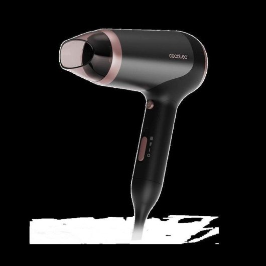 Secador Cecotec IoniCare Power&Go Heaven Black 2400W Iónico Plegável Difusor Frio