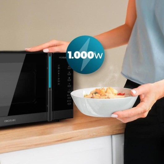 Microonde Cecotec ProClean 6120 23L 800W con Grill 1000W Touch Digitale