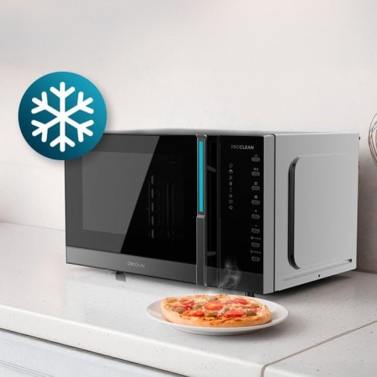 Microondas Proclean 6120 23 Litros 800W com Grill 1000W e Painel Táctil Digital