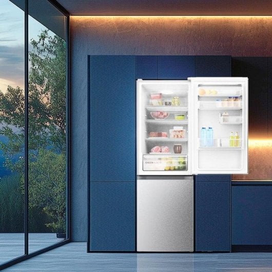 Frigorifero Combi Cecotec Bolero CoolMarket Combi 296 DF Defrost 185cm 296L E Inox