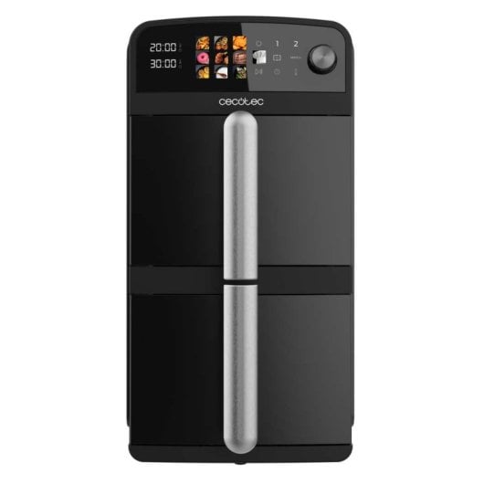 Freidora de aire Cecofry DuoLevel 10000 10L 2400W con cubetas superpuestas y control táctil