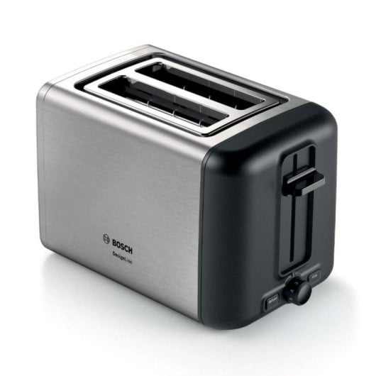 Tostapane Bosch TAT3P420 970 W Acciaio Inox 2 Fette Regolazione Doratura