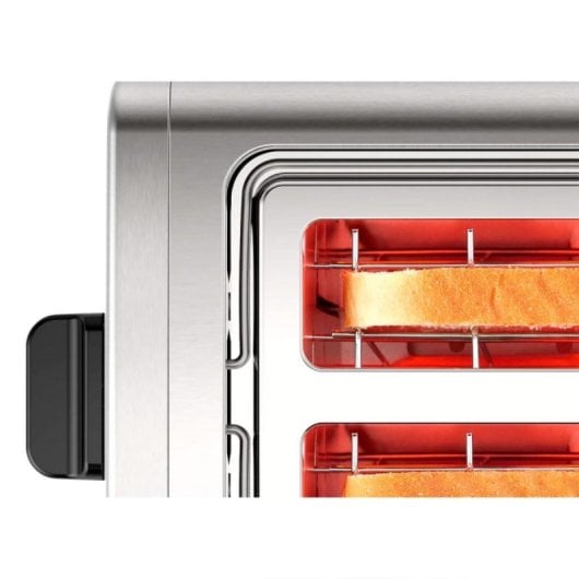 Tostapane Bosch TAT3P420 970 W Acciaio Inox 2 Fette Regolazione Doratura