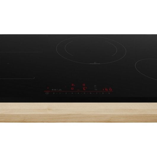 Placa Inducción Bosch Serie 6 PVS831HC1E 80 cm, 4 Zonas, Control Táctil, Home Connect, Negro