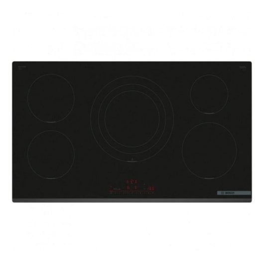 Placa de inducción Bosch Serie 6 PIV931HC1E 90cm, 5 zonas, cristal, control táctil, temporizador