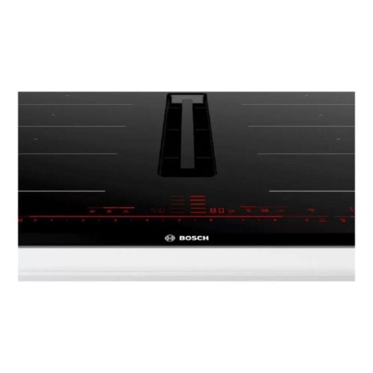 Placa inducción 80 cm Bosch Serie 8 PXX875D67E 7400W 4 zonas extracción integrada negro táctil
