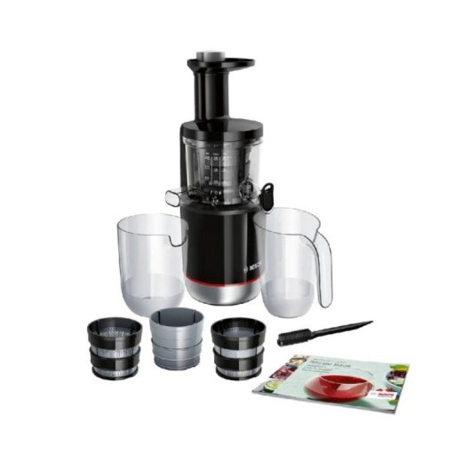 Bosch VitaExtract MESM731M Slow Juicer 150 W, 55 RPM, 1,3 L, Schwarz