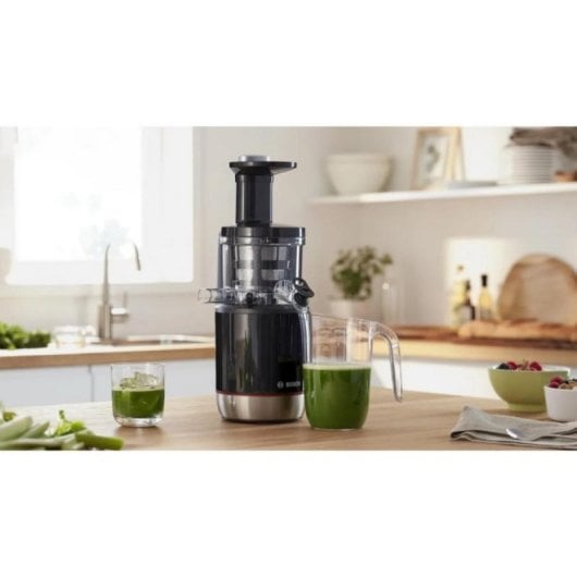 Bosch VitaExtract MESM731M Slow Juicer 150 W, 55 RPM, 1,3 L, Schwarz