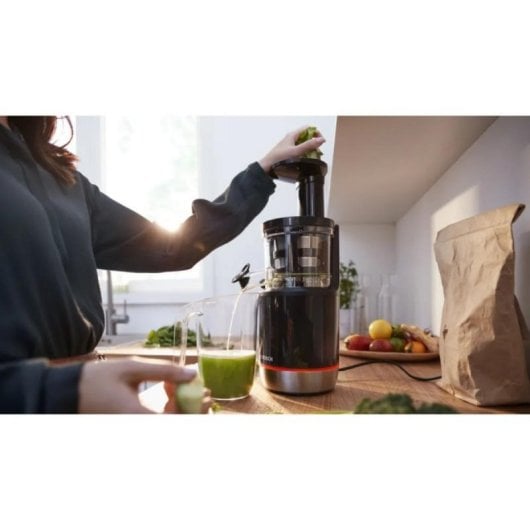 Bosch VitaExtract MESM731M Slow Juicer 150 W, 55 RPM, 1,3 L, Schwarz