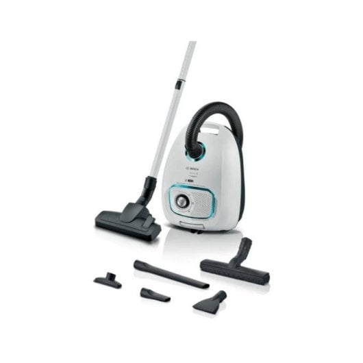 Aspirador Trenó Bosch BGB41HYG1H 600W Filtro HEPA 4L Alcance 11m Branco/Preto