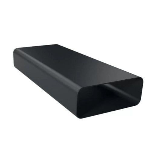 Tubo plano negro 500mm x 222mm x 89mm, aerodinámico, ignífugo, 1 pieza, Bosch HEZ9VDSM1