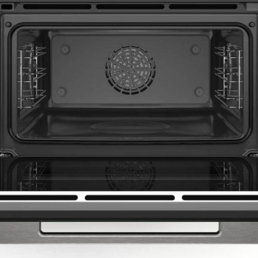Forno Embutido Elétrico Bosch CSG7361B1 47L Preto com Anel de Controlo Digital e Função Steam Plus