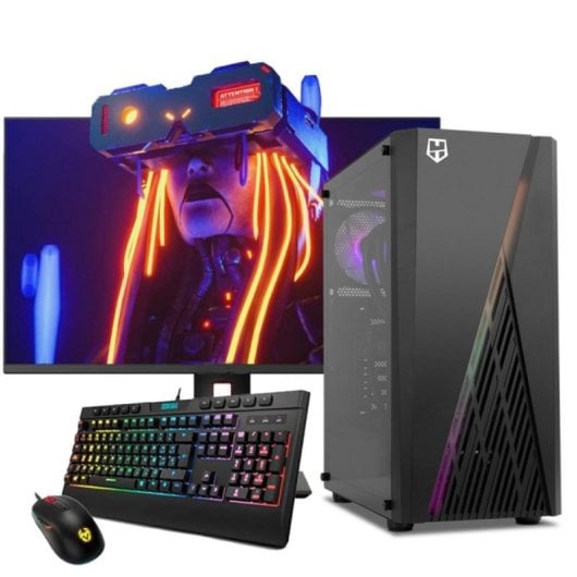 Neo-PC Intel Core i5-12400F/16GB/480GB SSD/RTX 5060 + Monitor Gaming 27" FHD