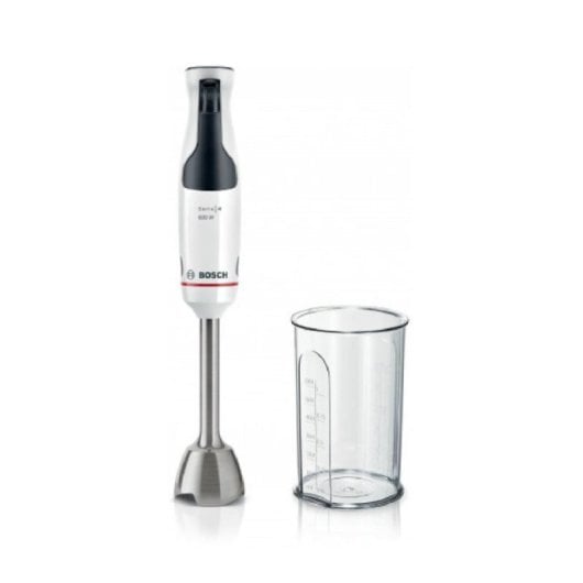 Bosch MSM4W210 Stabmixer 600W, 0,6L, ergonomisch, schwarz-weiß, 1,4m Kabel