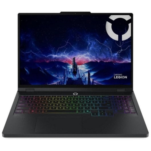 Portátil Lenovo Legion Pro 5i 16" Intel Core Ultra 9 275HX 32GB 1TB SSD RTX 5070 Ti OLED 240Hz Negro RGB