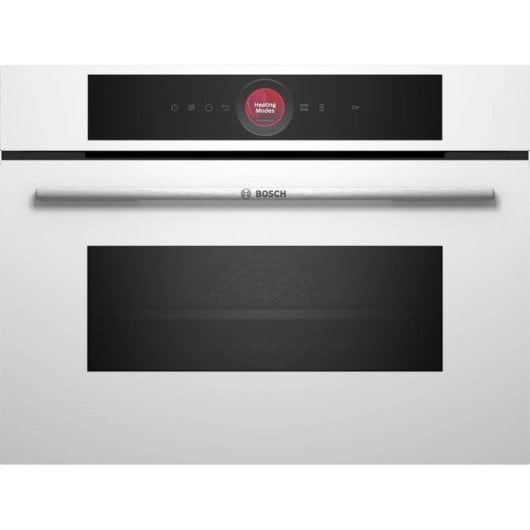 Forno elétrico Bosch CMG7241W1 Série 8 45L Branco com funções digitais e micro-ondas