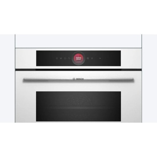 Forno elétrico Bosch CMG7241W1 Série 8 45L Branco com funções digitais e micro-ondas