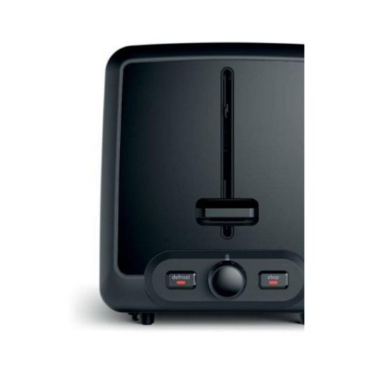 Tostadora Bosch TAT4P427 970W Crema y Negro - 2 Rebanadas, Control Giratorio