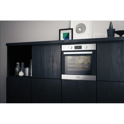 Forno elétrico Hotpoint FA3S844PIX 71L Inox com função pirolítica e 6 programas