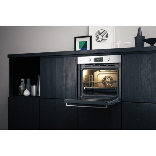 Forno elétrico Hotpoint FA3S844PIX 71L Inox com função pirolítica e 6 programas